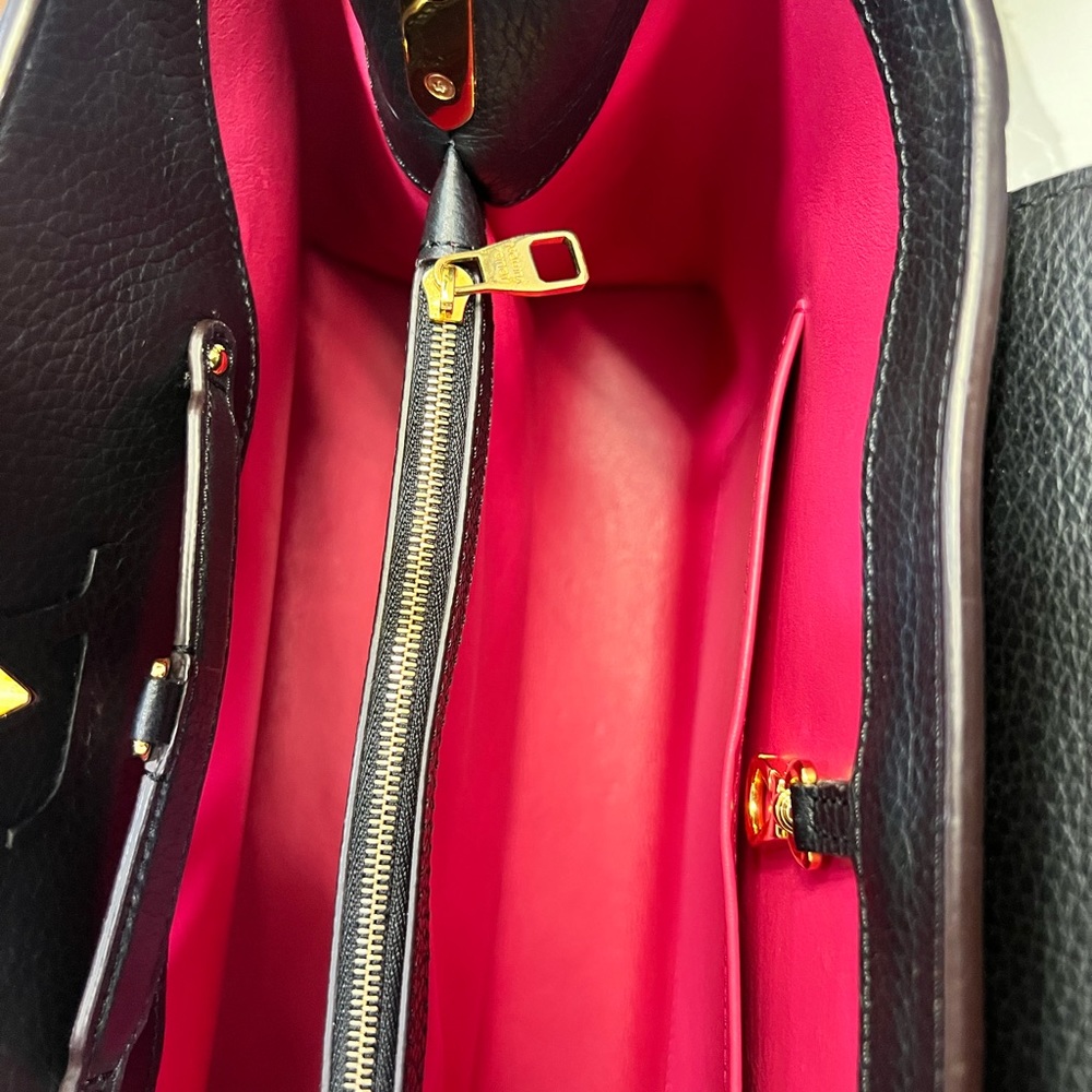 💯Authentic Louis Vuitton Capucines GM black Noir Tote Bag - Picture 8 of 14